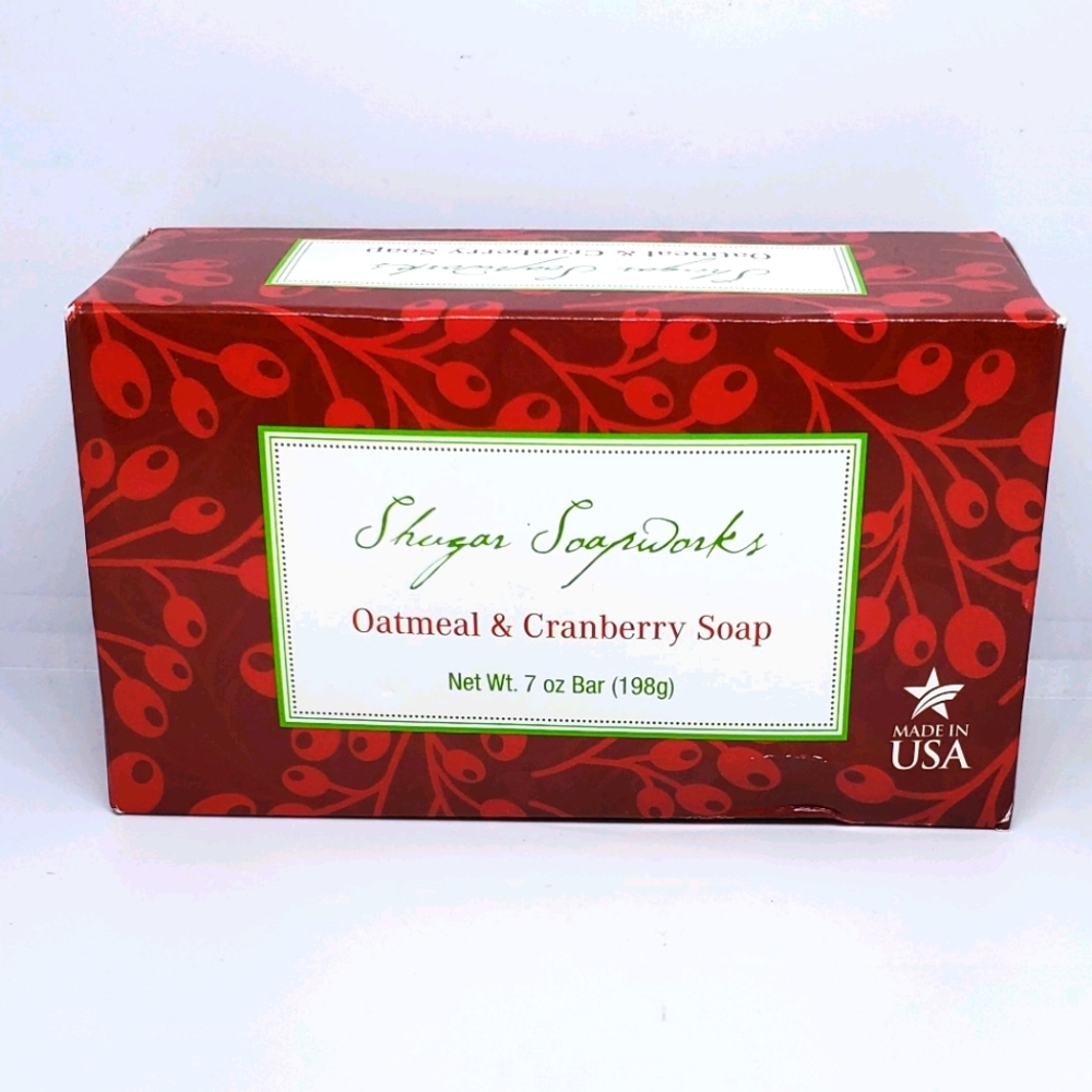 Oatmeal cranberry soap